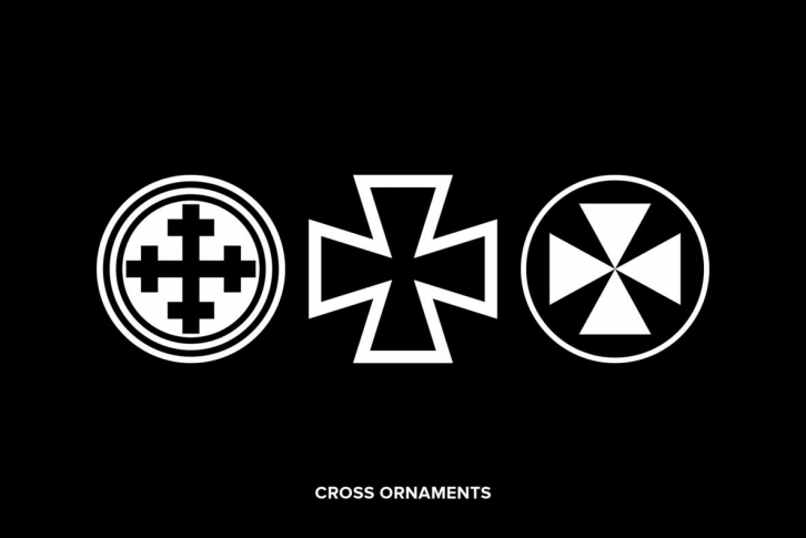 Cross Ornaments Font Font Download