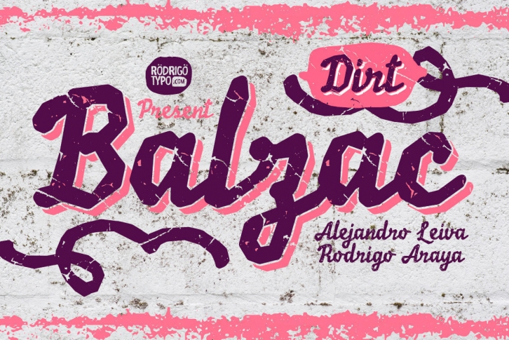 Balzac Dirt Font Font Download