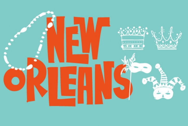 New Orleans Doodles Font Font Download