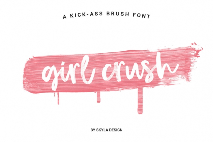 Girl Crush Font Font Download