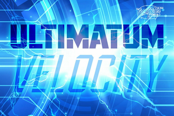 Ultimatum Velocity Font Font Download