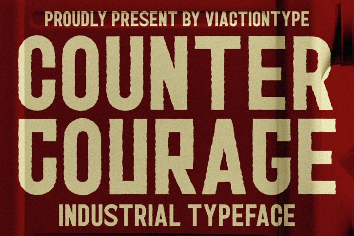 Counter Courage Font Font Download