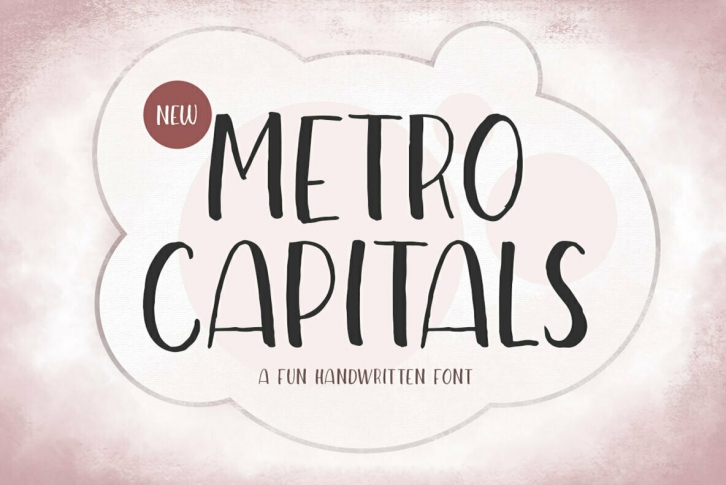 Metro Capitals Font Font Download