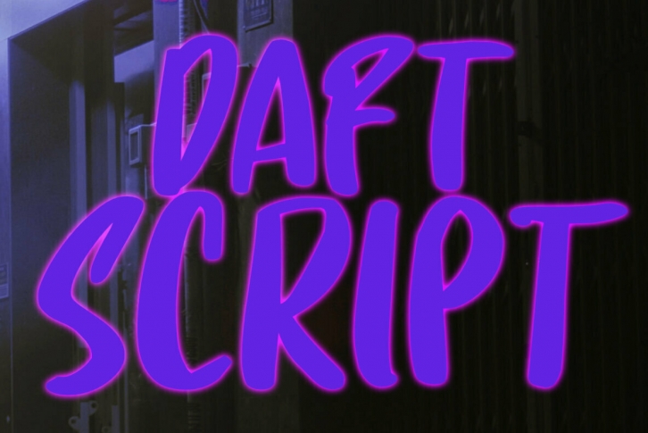 Daft Script Font Font Download