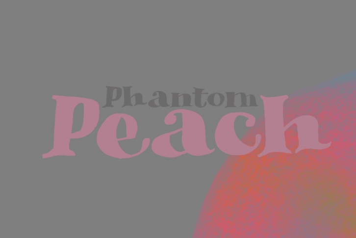 Phantom Peach Font Font Download