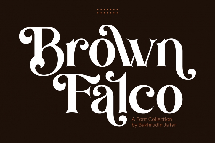 Brown Falco Font Font Download