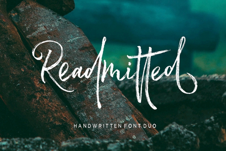 Readmitted Font Font Download