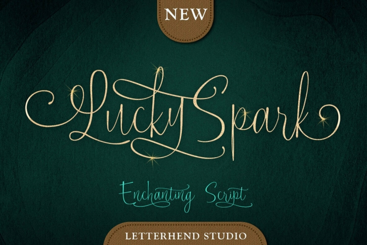 Lucky Spark Font Font Download