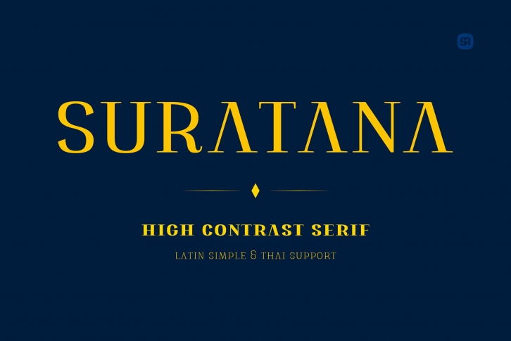 SURATANA Font Font Download