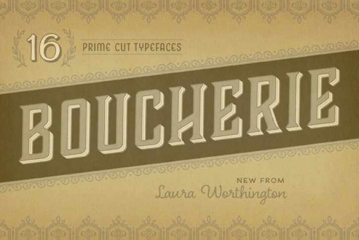 Boucherie Collection Font Font Download