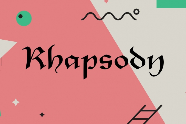 Rhapsody Font Font Download