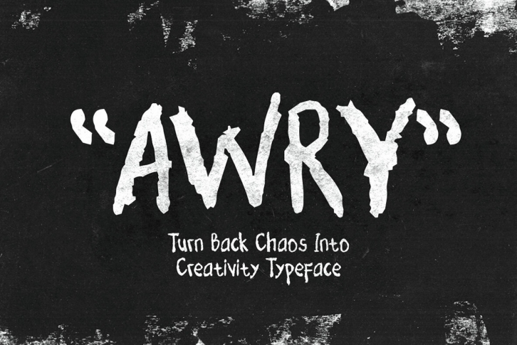 Awry Font Font Download