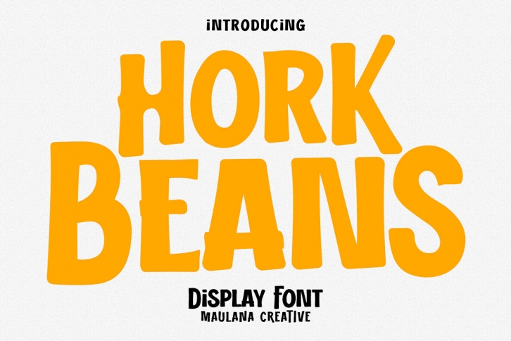 Hork Beans Font Font Download