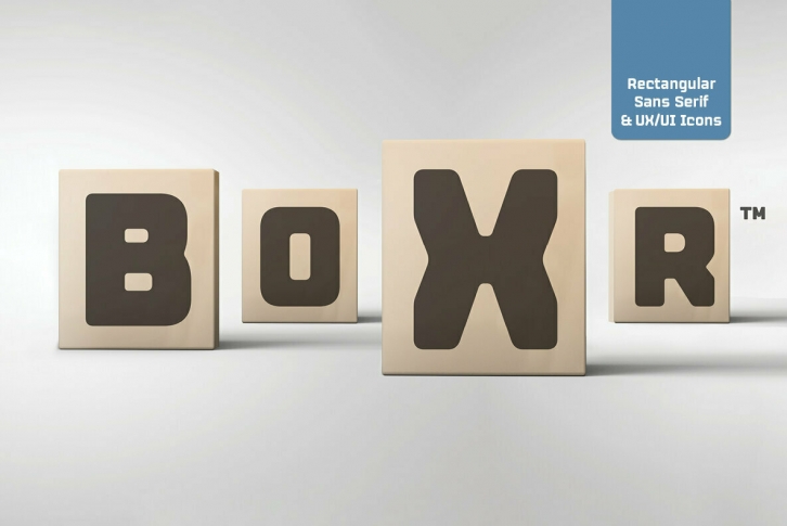 Boxr Font Font Download