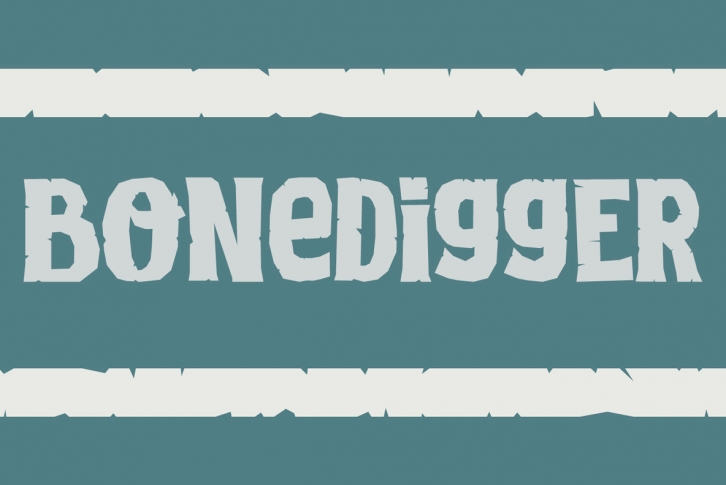 Bonedigger Font Font Download