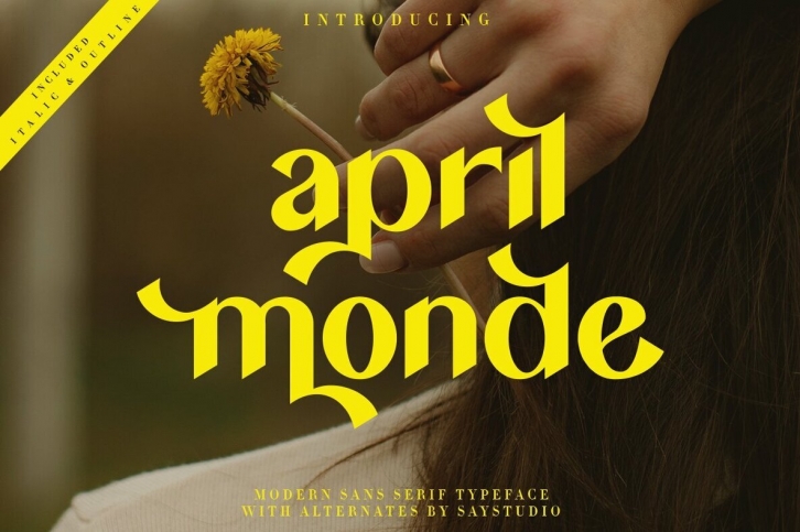 April Monde Font Font Download