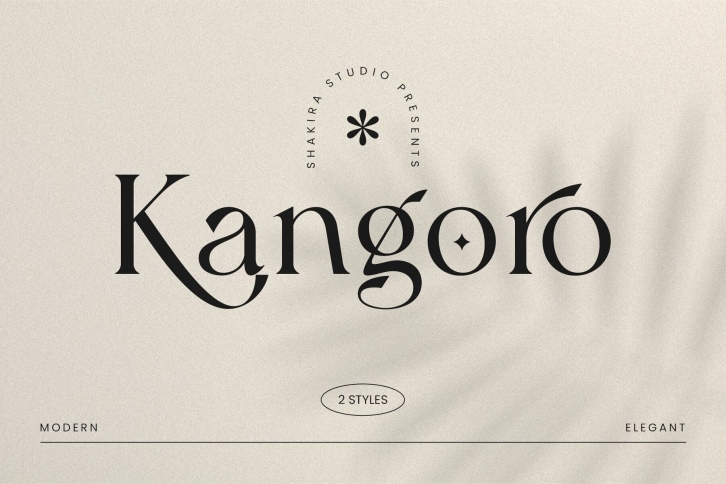 Kangoro Font Font Download