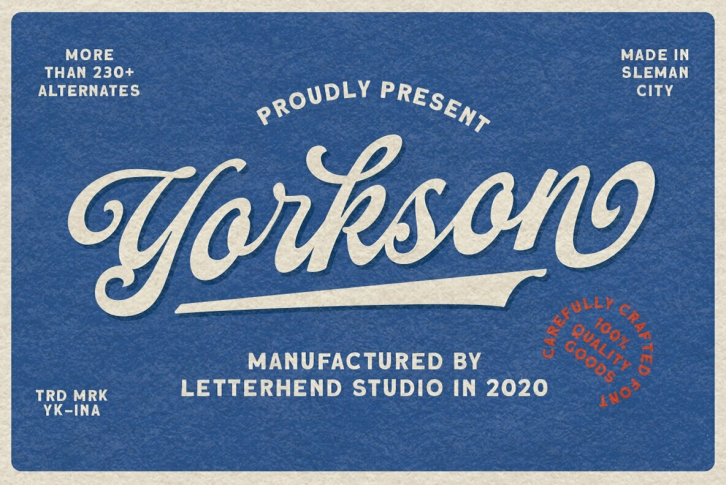 Yorkson Font Font Download