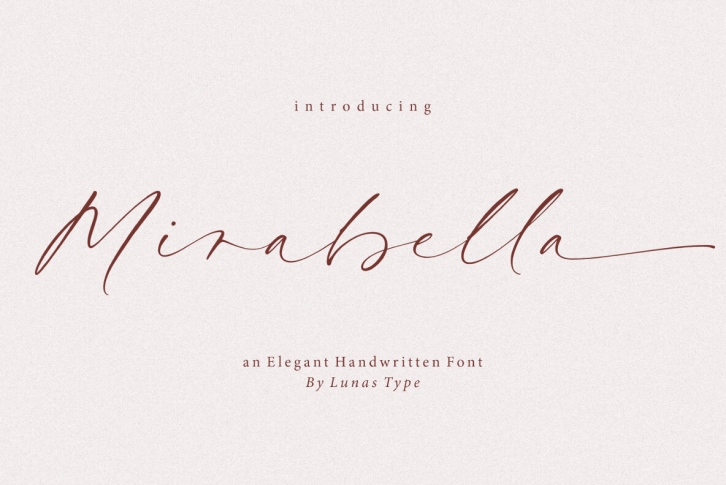 Mirabella Font Font Download