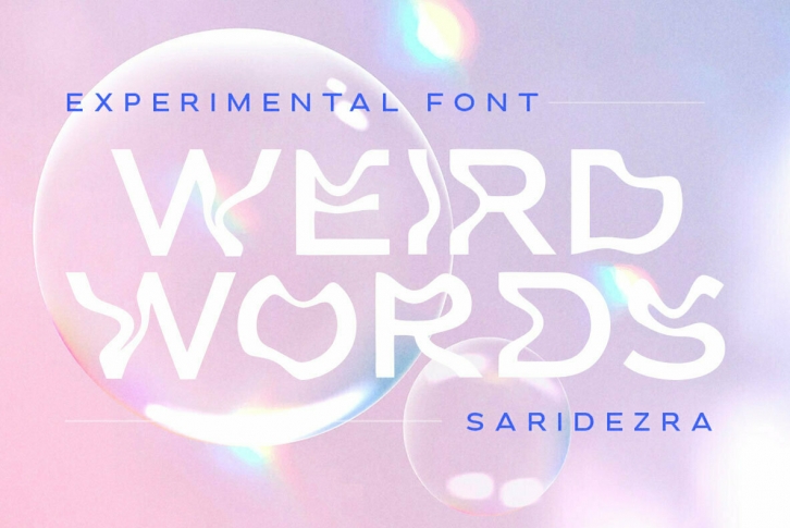 Weird Words Font Font Download