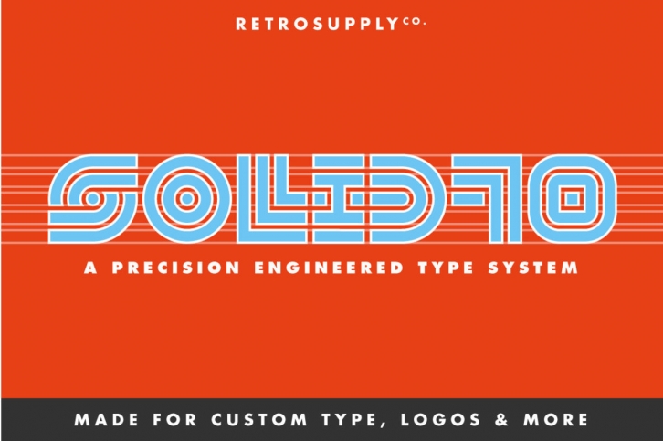 Solid70 Font Font Download