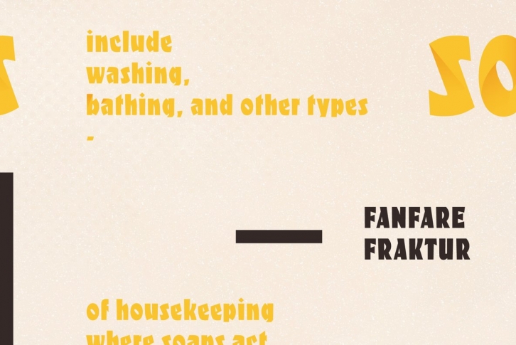 URW Fanfare Font Font Download