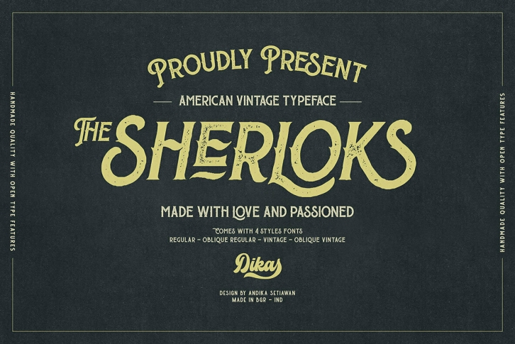 The Sherloks Font Font Download