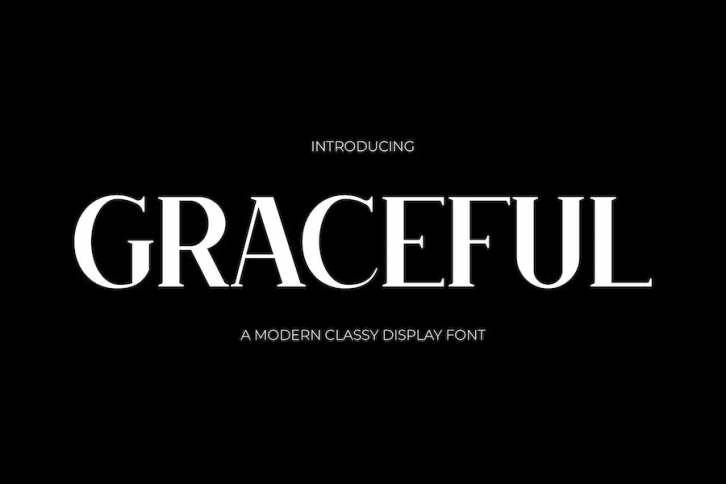 Graceful - Classic Elegance Serif Font Font Download