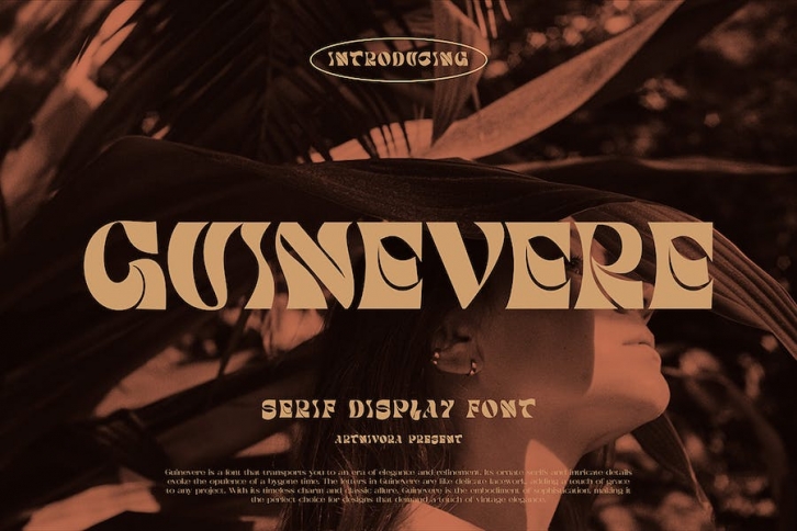 Guinevere - Serif Display Font Font Download