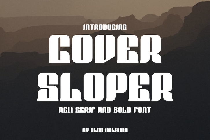 Cover Sloper Font Download