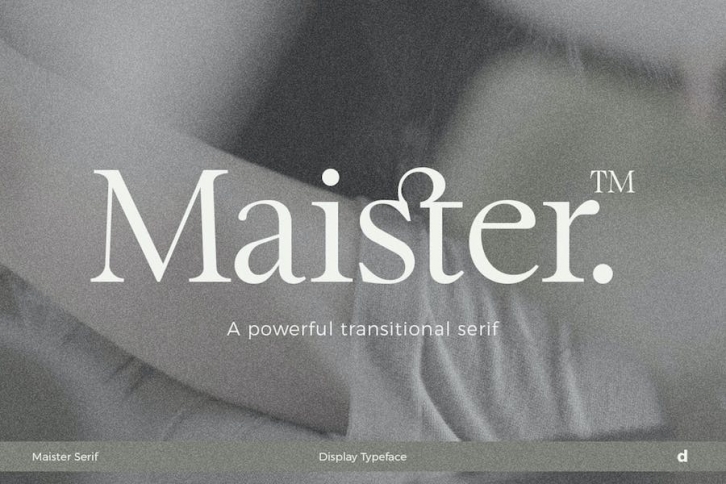 Maister//Display Serif Font Download