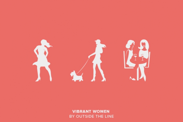 Vibrant Women Font Font Download