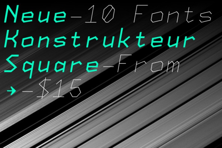 Neue Konstrukteur Square Font Font Download