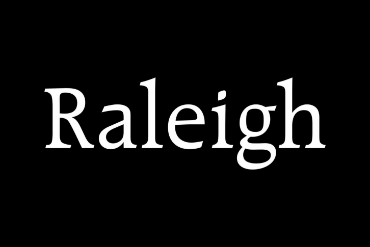 Raleigh Font Font Download