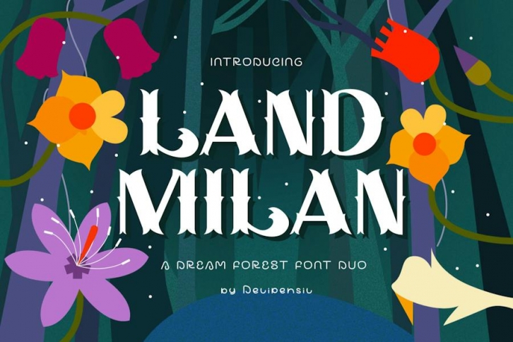 Land Milan Font Download