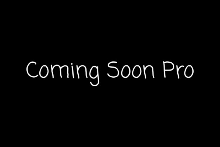 Coming Soon Pro Font Font Download