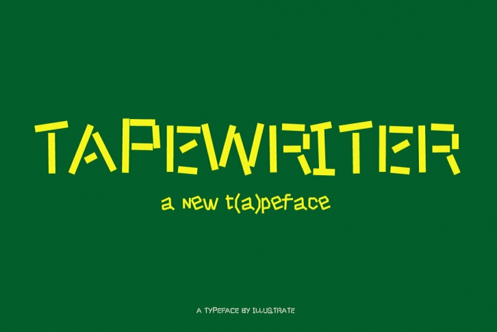 TAPEWRITER Font Font Download