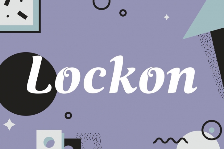 Lockon Font Font Download