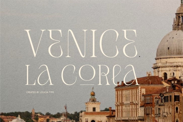 Venice La Corla | Elegant Serif Font Font Download