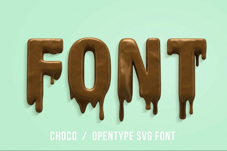 Choco SVG Font Font Download
