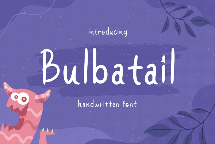 Bulbatail Font Font Download