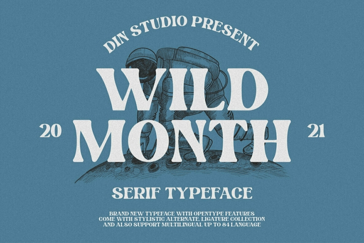 Wild Month Font Font Download