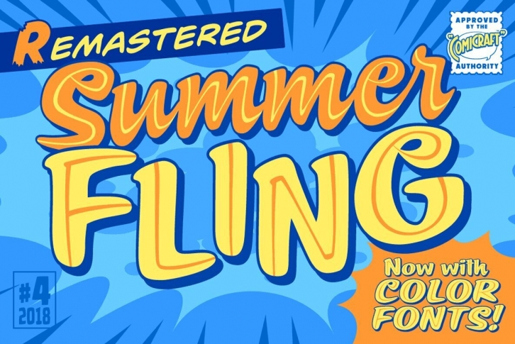 Summer Fling Font Font Download