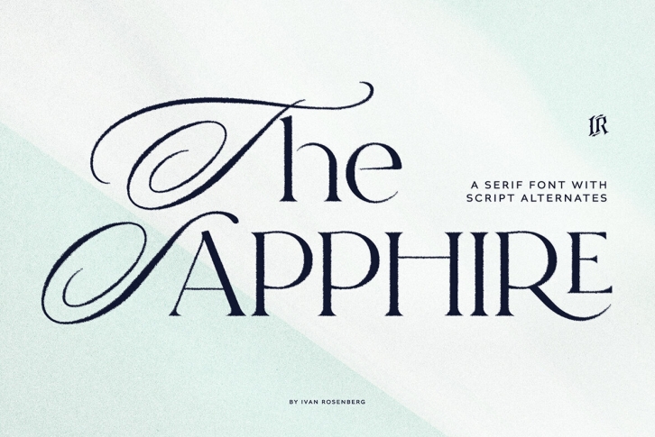 The Sapphire Font Font Download