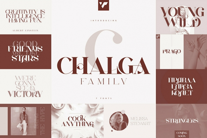 Chalga Family Font Font Download