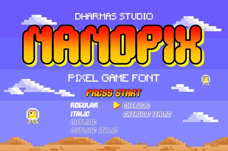 Nano Pix Font Font Download