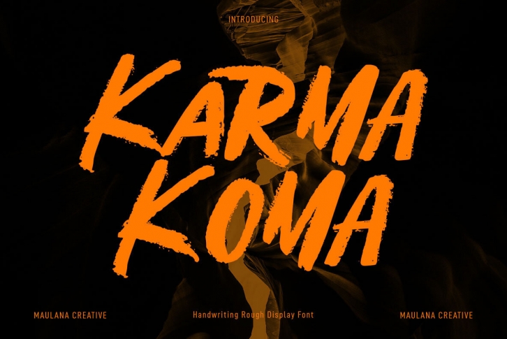 Karma Koma Font Font Download