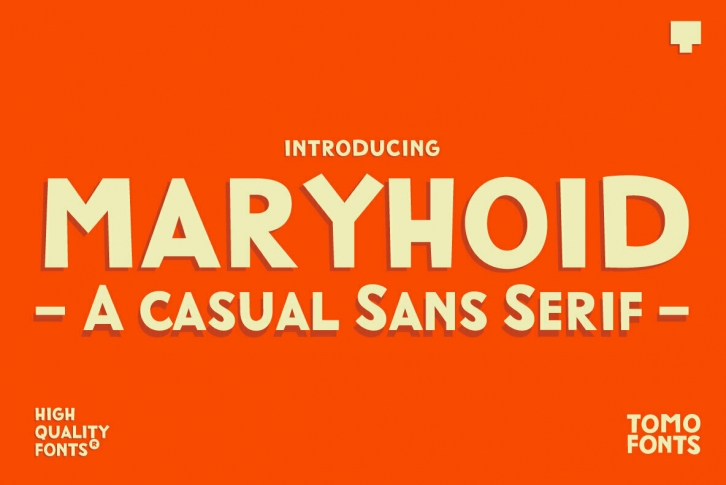 TOMO Maryhoid Font Font Download
