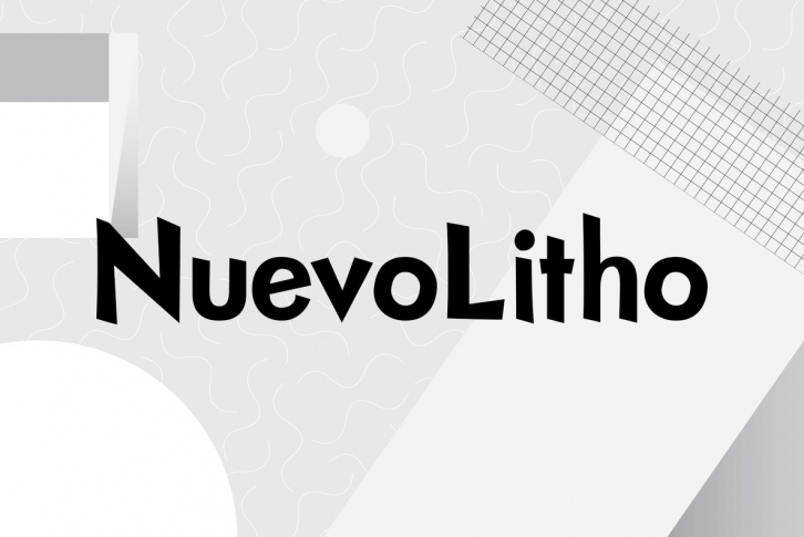 NuevoLitho Font Font Download