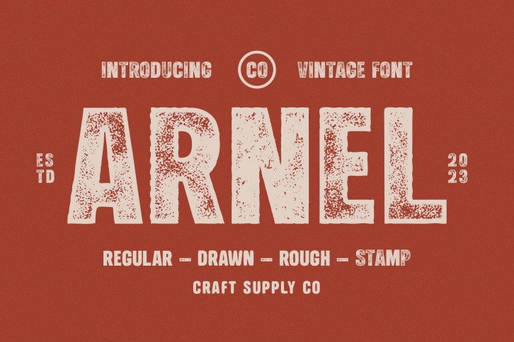 Arnel Vintage Font Font Download